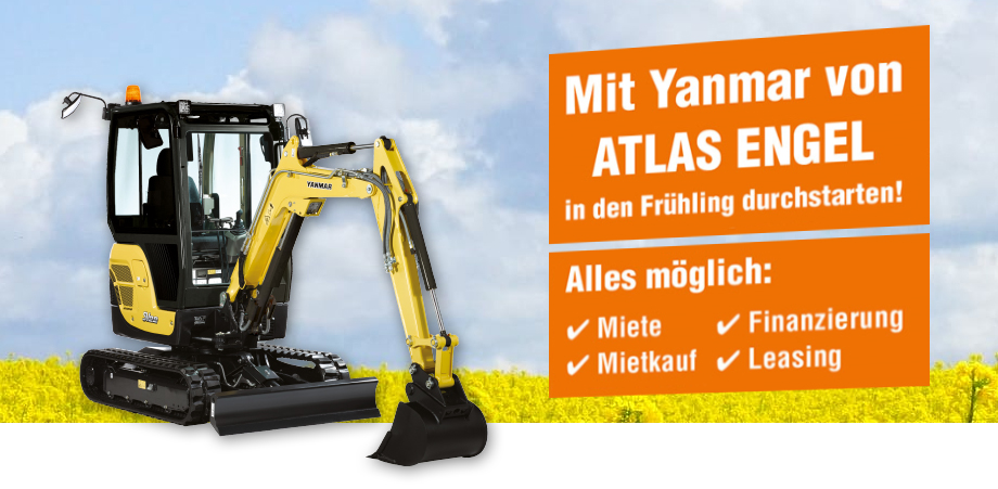 Mit Yanmar von atlas engel